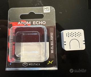 4x M5Stack Atom Echo – Assistenti vocali ESP32 HA