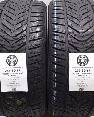 2 GOMME 255 35 19 VREDESTEIN A61473