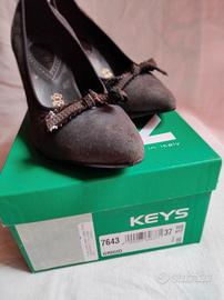 Scarpe in camoscio grigio n° 37