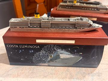 Modellini costa crociere inaugurali