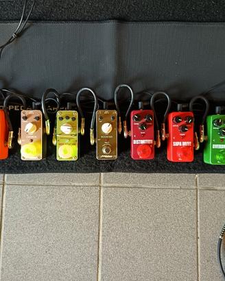 Pedalini analogici Chitarra