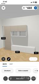 Mobile componibile Ikea