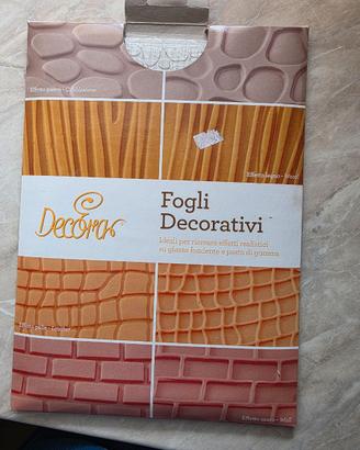 Fogli decorativi a marchio Decora