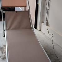 Lettino mare pieghevole 