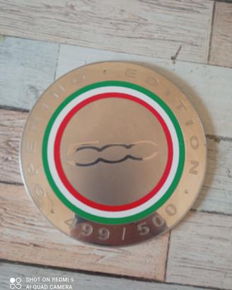 Fiat placca Opening limited edition 