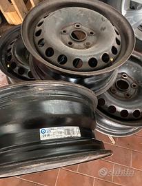 Cerchi in ferro originali Volkswagen 15” GOLF