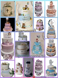torta scenografica finta Sacramenti