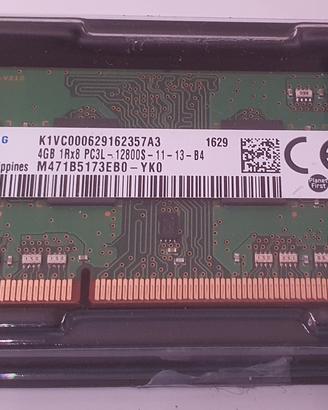 DDR3L Samsung 4GB 12800