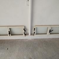 Finestre in alluminio senza telaio