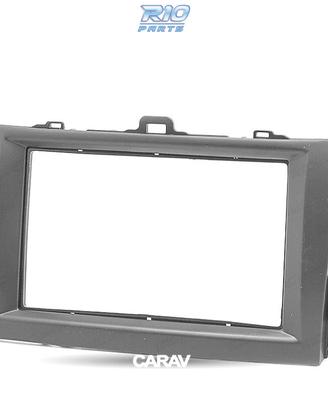 CORNICE NERA RADIO 2-DIN PER TOYOTA COROLLA 07-13