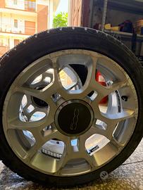 Cerchi 16 pollici fiat 500