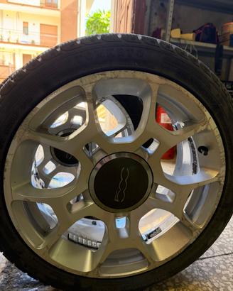 Cerchi 16 pollici fiat 500