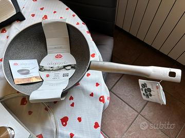 Wok / Saltapasta Ballarini 28cm + Coperchio