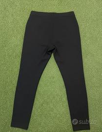 Pantaloni Neri con Cintura a Fiocco - Taglia S