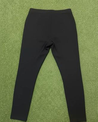 Pantaloni Neri con Cintura a Fiocco - Taglia S