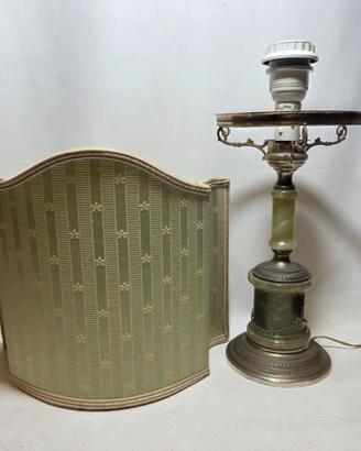 Lampada da tavolo in onice Metà XX
