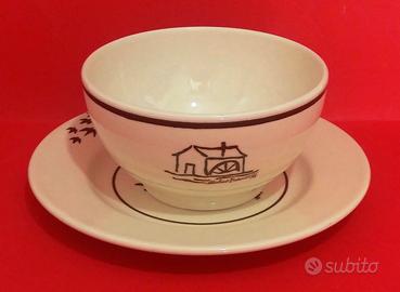 MULINO BIANCO TAZZA E PIATTINO 1984