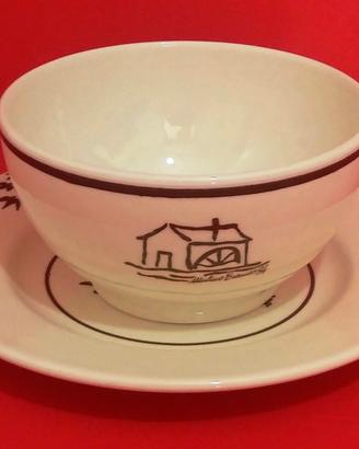 MULINO BIANCO TAZZA E PIATTINO 1984