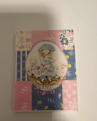 Block notes vintage Holly Hobbie Auguri Anni 90