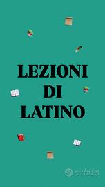 Ripetizioni di Latino per liceali e universitari