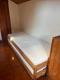 Letto singolo impilabile ikea utaker