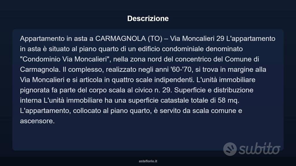 Appartamento – Carmagnola, Salsasio - Vista 4