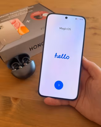 HONOR 400+CUFFIE + COVER + GARANZIA