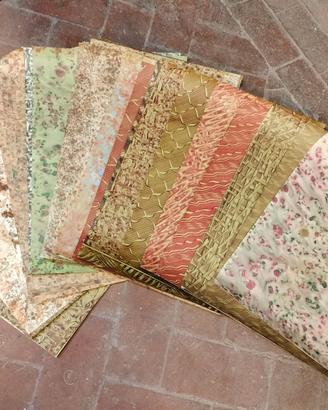 Carta Decorata a Mano 50x70 – Tecnica a Colla