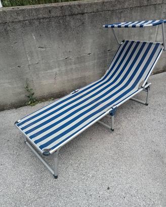 Lettino prendisole 