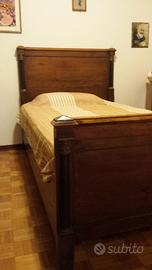 Letto una piazza e mezza stile impero