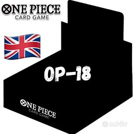 PREORDER One Piece Card Game Box OP18 ENG