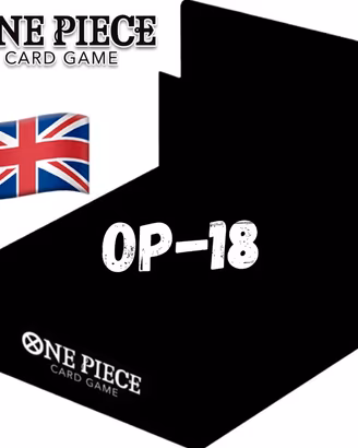 PREORDER One Piece Card Game Box OP18 ENG
