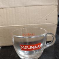 6 tazzine da caffè in vetro- Molinari