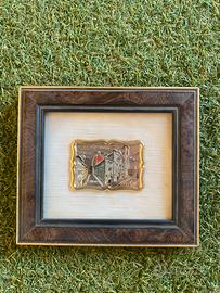 Quadro in lamina argento Cattedrale Firenze