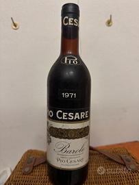 Barolo Pio Cesare dell'annata 1971