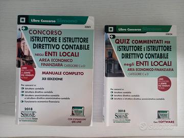 libri concorso istruttore enti locali