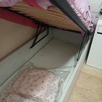 letto singolo contenitore 