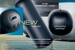 Parabordo Nautico Megafend, EDW PVC Welded Fender