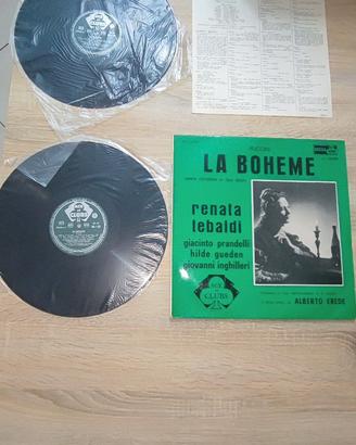 vinile 2 LP Puccini La boheme Renata Tebaldi