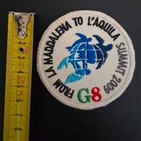 G8 Aquila Summit 2009 Patch Toppa