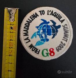 G8 Aquila Summit 2009 Patch Toppa