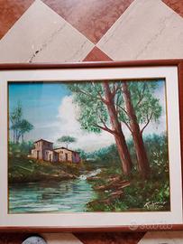 Quadro ad olio su tela 50x70