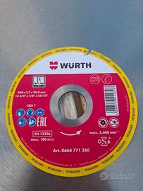 disco da taglio nuovo wurth  diametro 350