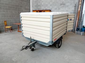 Carrello rimorchio auto mono asse