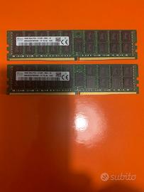 Nr 4 banchi memoria ram server 16 Gb