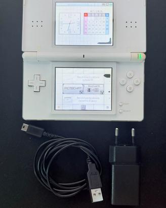Nintendo ds lite bianco