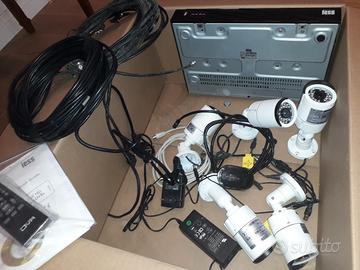 impianto completo videosorveglianza 