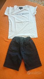 Completo Emporio Armani bambino 8 anni