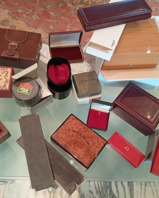 SCATOLE OMEGA,ZENITH, ROLEX 