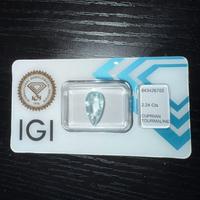 Pietra preziosa - Tourmalina Paraiba CERTIFICATA